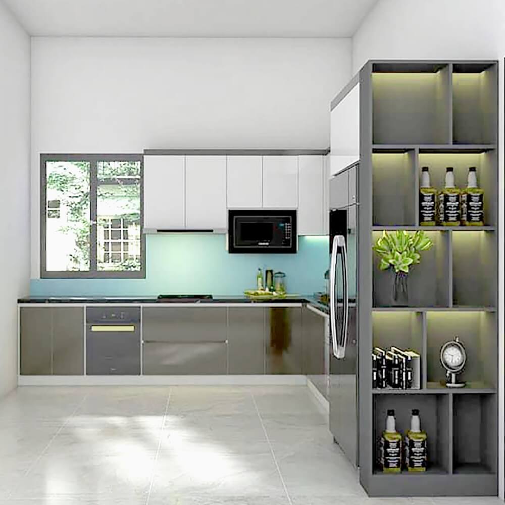 Tủ Bếp Nhựa Đài Loan Cao Cấp Tb05 Tủ Bếp Nhựa Đài Loan Cao Cấp Tb05