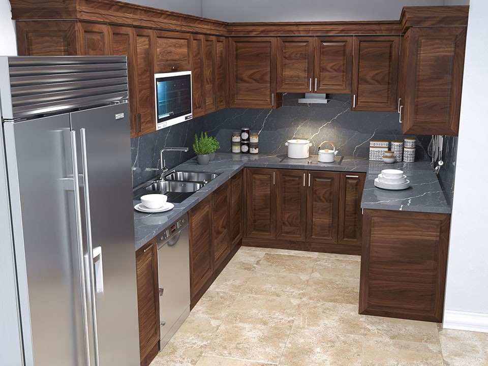 tu-bep-inox-go-oc-cho-ioc02-1 Mẫu tủ bếp Inox cánh gỗ Óc Chó – IOB02